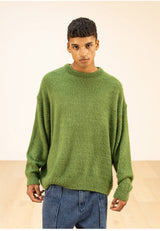 ウールソフトモヘアオーバーサイズニット/WOOL SOFT MOHAIR OVERSIZED KNIT