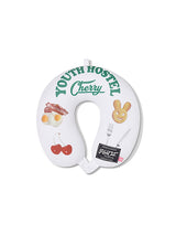 BREAKFAST GRAPHIC NECK PILLOW [WHITE]