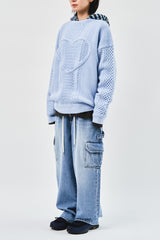 Enko Wide Cargo Denim (2color)