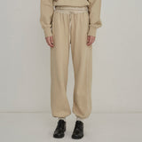 Two way sweatpants - Beige (6674904744054)
