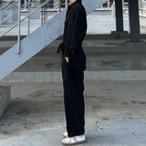 アジャンプスーツザットフィッツライクアコート / A jumpsuit that fits like a coat 3COLOR