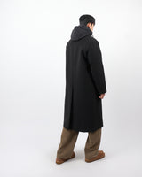 ウールセンスインナーフードコート/wool sense inner hood coat 2color