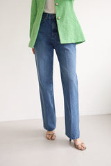 プレミアムロングストレートデニムパンツ / FF-44 /  PREMIUM LONG STRAIGHT DENIM PANTS