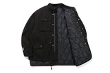 リセントロゴM65ジャケット/RECENT LOGO M65 PARKA_BLACK