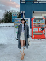 フローモヘアロングコート