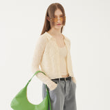 V2 COLLARED CARDIGAN SET (IVORY) (6579703644278)
