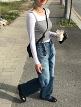 サイドラインオーバーデニム