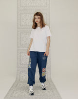 YELLOW TAP REGULAR FIT T-SHIRT WHITE (6691420078198)
