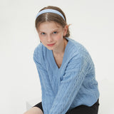 V NECK CABLE CROP KNIT_SKY BLUE (6612843331702)