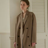 マニッシュダブルロングコート/Mannish double long coat