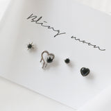 メルティングハートピアス / [4 set] Melting Heart Piercing Set