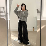 インクワイアリ―ビッグ2ピンタックワイドスラックス