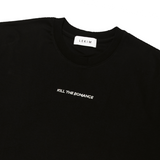KILL THE ROMANCE CUBIC BLACK T-SHIRT
