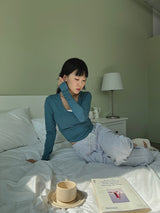 ディープVネックTシャツ / Deep V-neck T-shirt (3color)