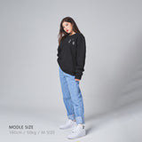 ベーシックロゴクルーネック / Basic Logo Crew Neck Black (4561790304374)