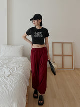 ロベット クロップ Tシャツ / Lovett Crop T-shirt (4color)