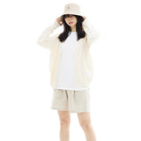 カシミアストラクチャーニッティングカーディガン/CASHMERE STRUCTURE KNITTING CARDIGAN-BEIGE
