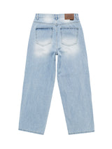 ブラッシュワイドデニムパンツ / M194 BRUSH WIDE DENIM PANTS_LIGHT BLUE