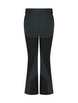 ボディースカルプチャーセミブーツカットパンツ / Body Sculpture Semi Bootcut Pants BLACK