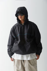 ニートフーディージャケット/BSR2223FWJK053 NEAT HOODED JACKET BLACK