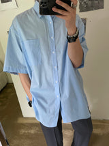 ASCLO Perfect Over Cotton Short Sleeve Shirt (5color)