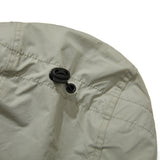 ワイドフーディージャケット/BSR2223FWJK047 WIDE HOODED JACKET BLACK
