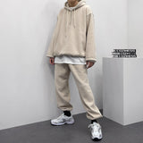 マルチコーデュロイセミジップアップフーディー/Multi-corduroy semi- zip-up hood (3 colors)