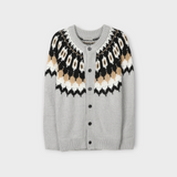 ASCLO Nordic Knit Cardigan (2color)