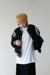 パデッドウールバーシティ/Padded Wool Vasity (2color)