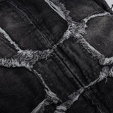 ウォッシュドデニムタートルバックパック / Washed Denim Turtle Backpack (Black)