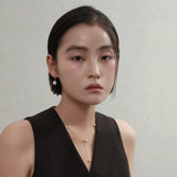 バロックパールピアス/baroque pearl earring