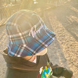 チェックバケットハット / paragraph 21f/w Check bucket hat 2color (6611341508726)