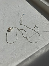 [92.5silver] merry pearl necklace