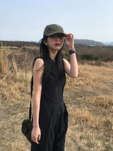 ニュームーンピンタックロングワンピース