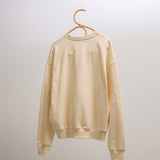 ガーデン EMB サムホールスウェットシャツ / GARDEN EMB THUMBHOLE SWEATSHIRTS-ECRU