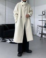 ハイネックロングコート/SI High-Neck Long Coat (2 colors)