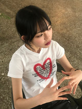 ラブレタークロップT