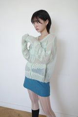 ティンガーニットウェアミニスカート / Tinger knitwear mini sk (3 colors)