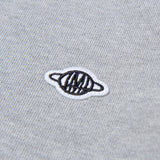 ユニバースワッペン2wayフーディー/Universe Wappen 2 way Hood Zip-Up H6 Melange Gray (6604011864182)