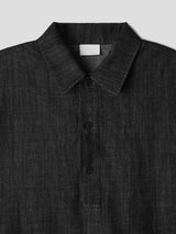 デニムスキッパーシャツ / Denim skipper shirt