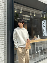ロイドダブルサイドマルチファンクションオーバーサイズフィットスウェットシャツ / Lloyd's double sided multifunctional oversized fit sweatshirt (12 colors)