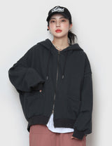 ジャンク2wayジップアップフーディ / junk two-way zip-up hoodie