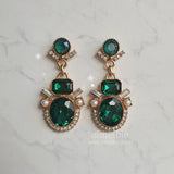 アンティークフリーんクイーンピアス / Antique Green Queen Piercing