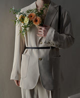 Roman detail blazer (2 color) (6688659374198)