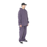 コーデュロイフードジャケット (PURPLE)
