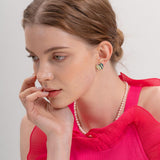 2022パントンマーブリングピアス/2022 Pantone Heart Marbling earring (BG)