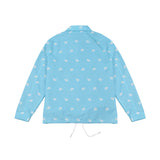 ペイズリーロゴコーチジャケット / PAISLEY LOGO COACH JACKET sky blue