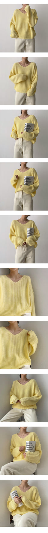 ヒルズハーフクロップドVニットウェア / Hills Half Cropped V-Knitwear