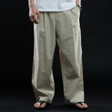 ワンタックワイドフィットパンツ/ONE TUCK WIDE FIT PANTS-OATMEAL