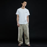 ベーシックマシュマロショートスリーブT/BASIC MARSHMALLOW SHORT-SLEEVED T-WHITE